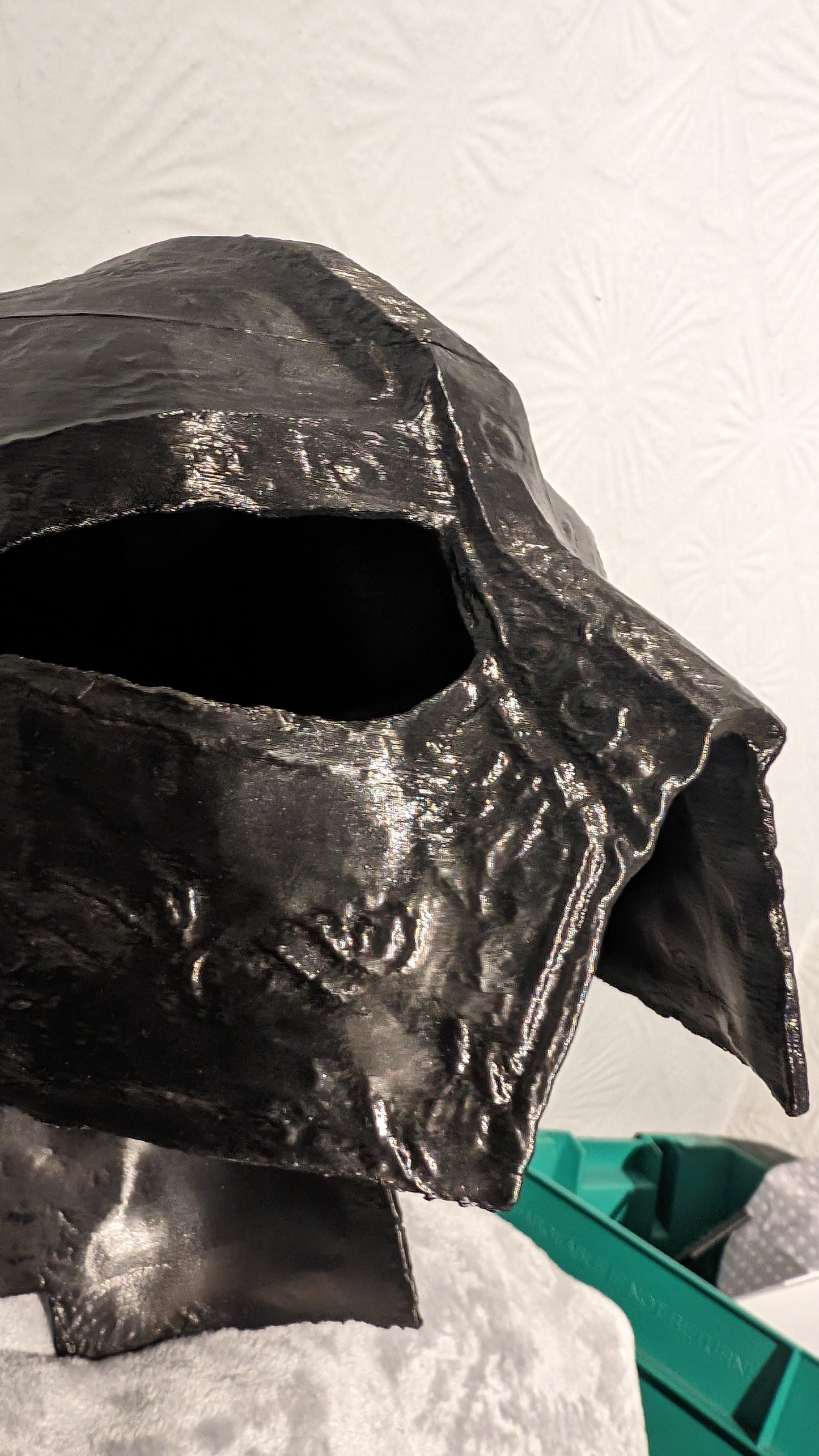 Skyrim iron helmet, cosplay prop