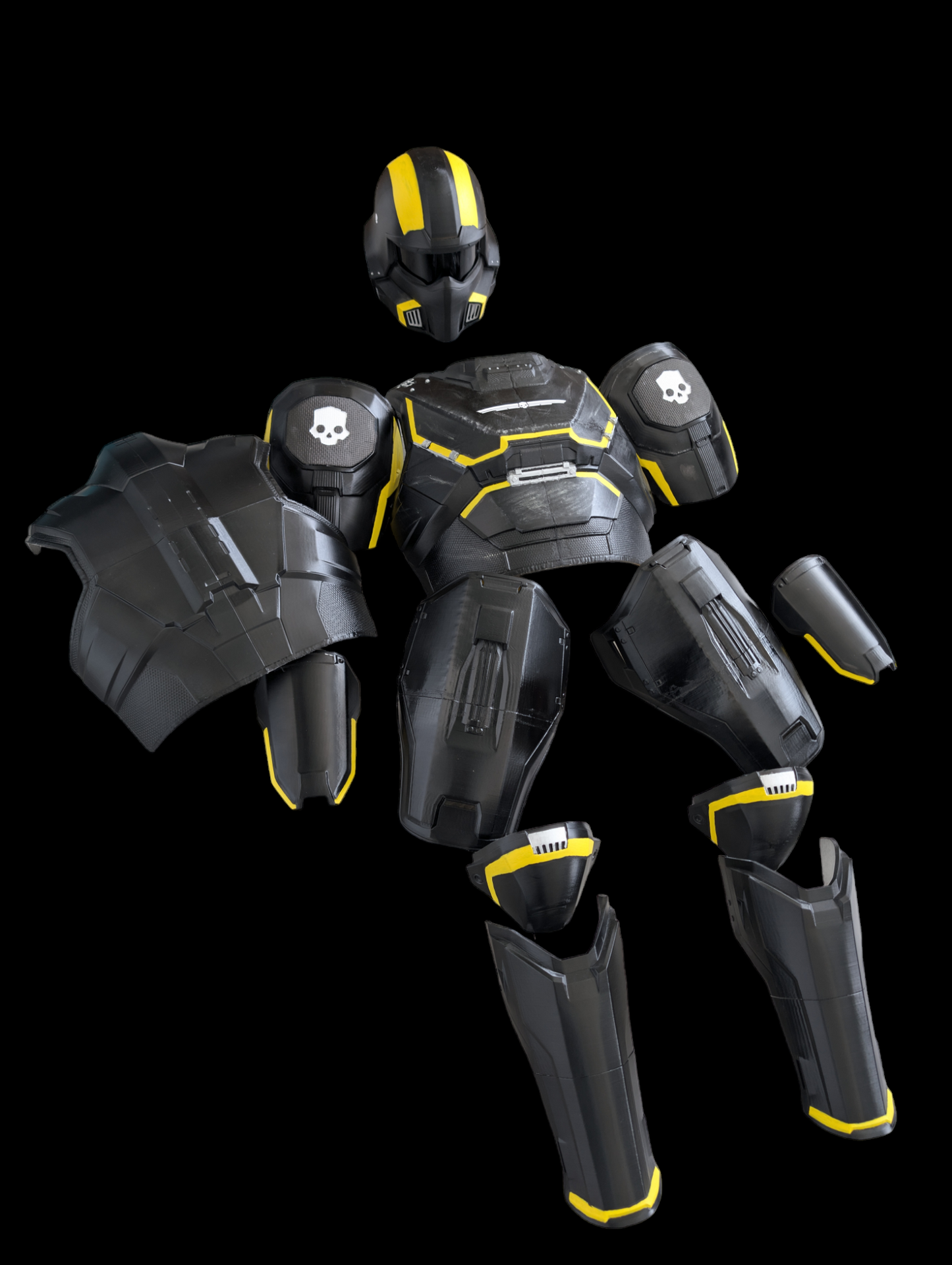Helldivers B01 inspired full cosplay armour set unpainted/finished