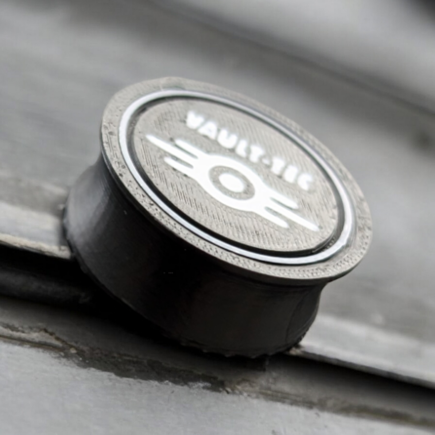 Vault Tec logo ear Tunnels/Gauges, Ear jewellery