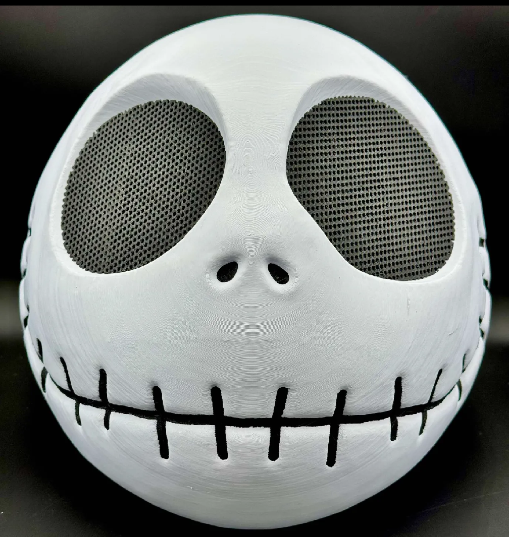 Jack Skellington fully wearable cosplay helmet