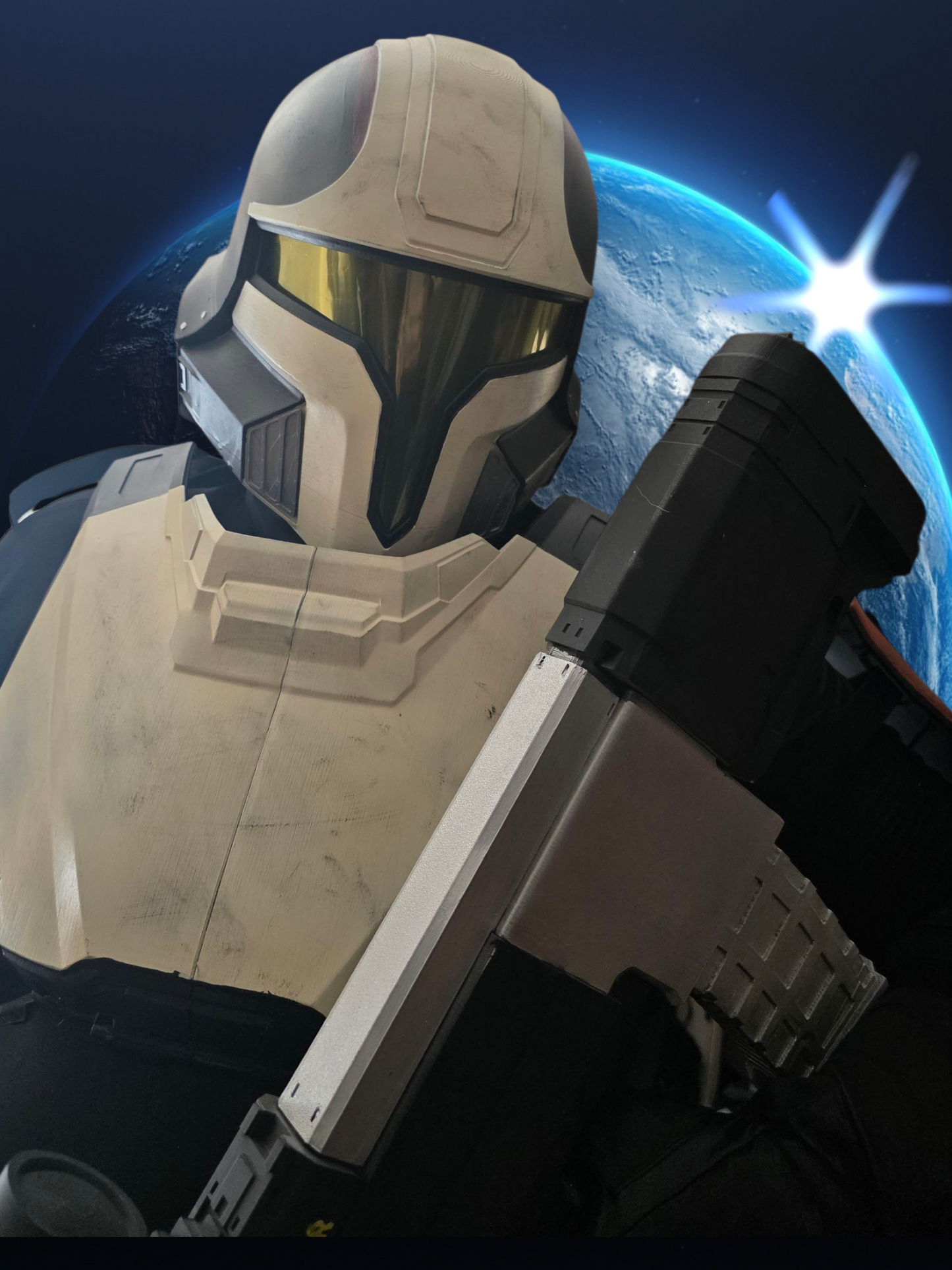 Helldivers inspired Champion Of The People full armour set