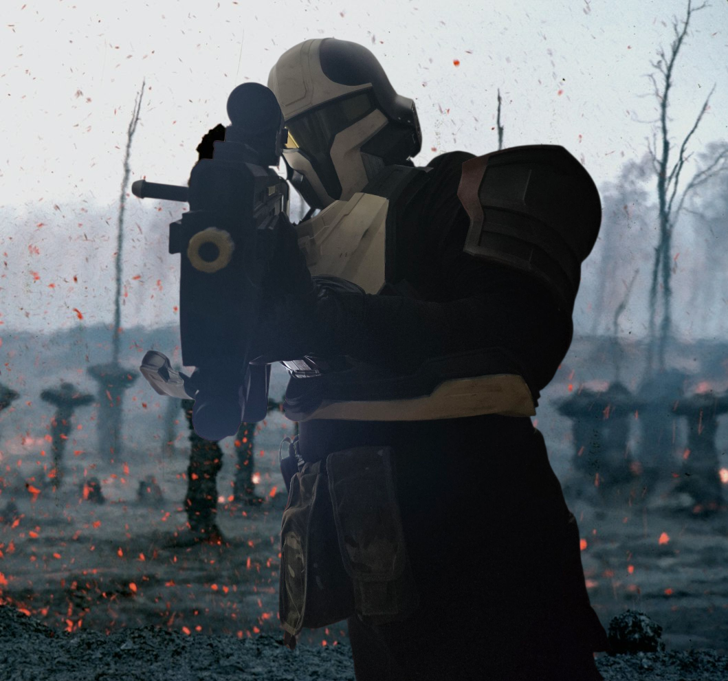 Helldivers inspired Champion Of The People full armour set