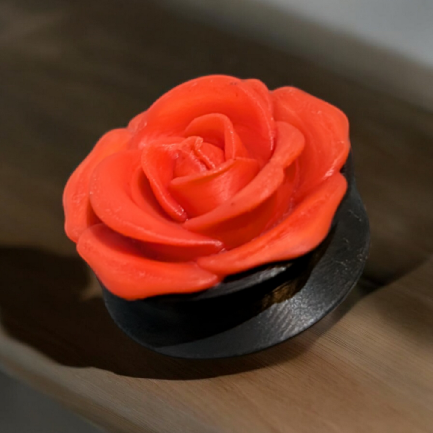 Rose bud ear Tunnels/Gauges, Ear jewellery