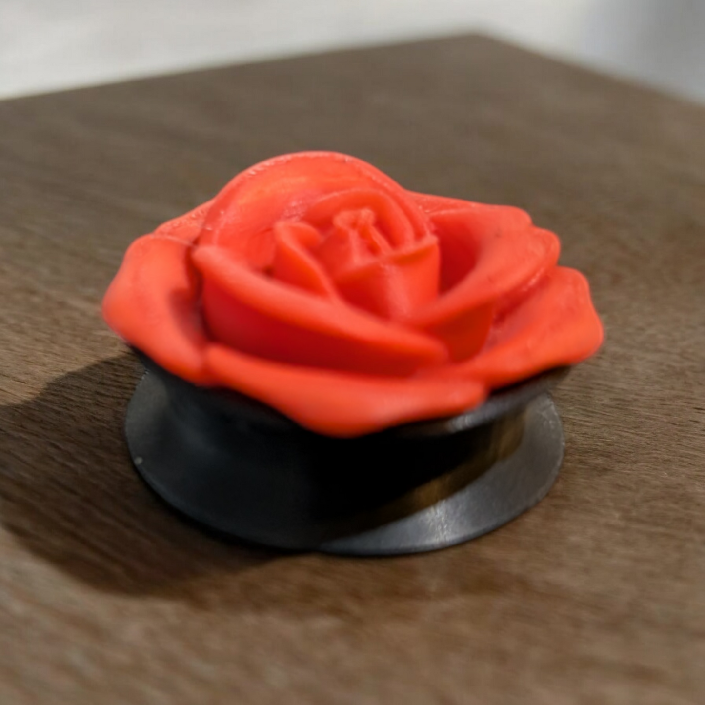 Rose bud ear Tunnels/Gauges, Ear jewellery