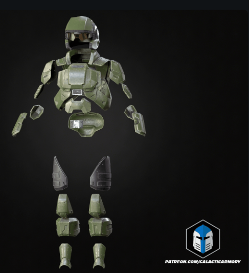 Halo 3 Marine Armor, Full armour set, Cosplay armour