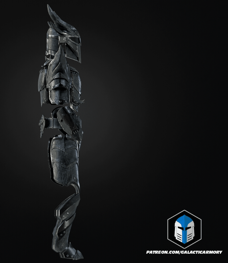 Daedric Mando Armor, Full armour set, Cosplay armour