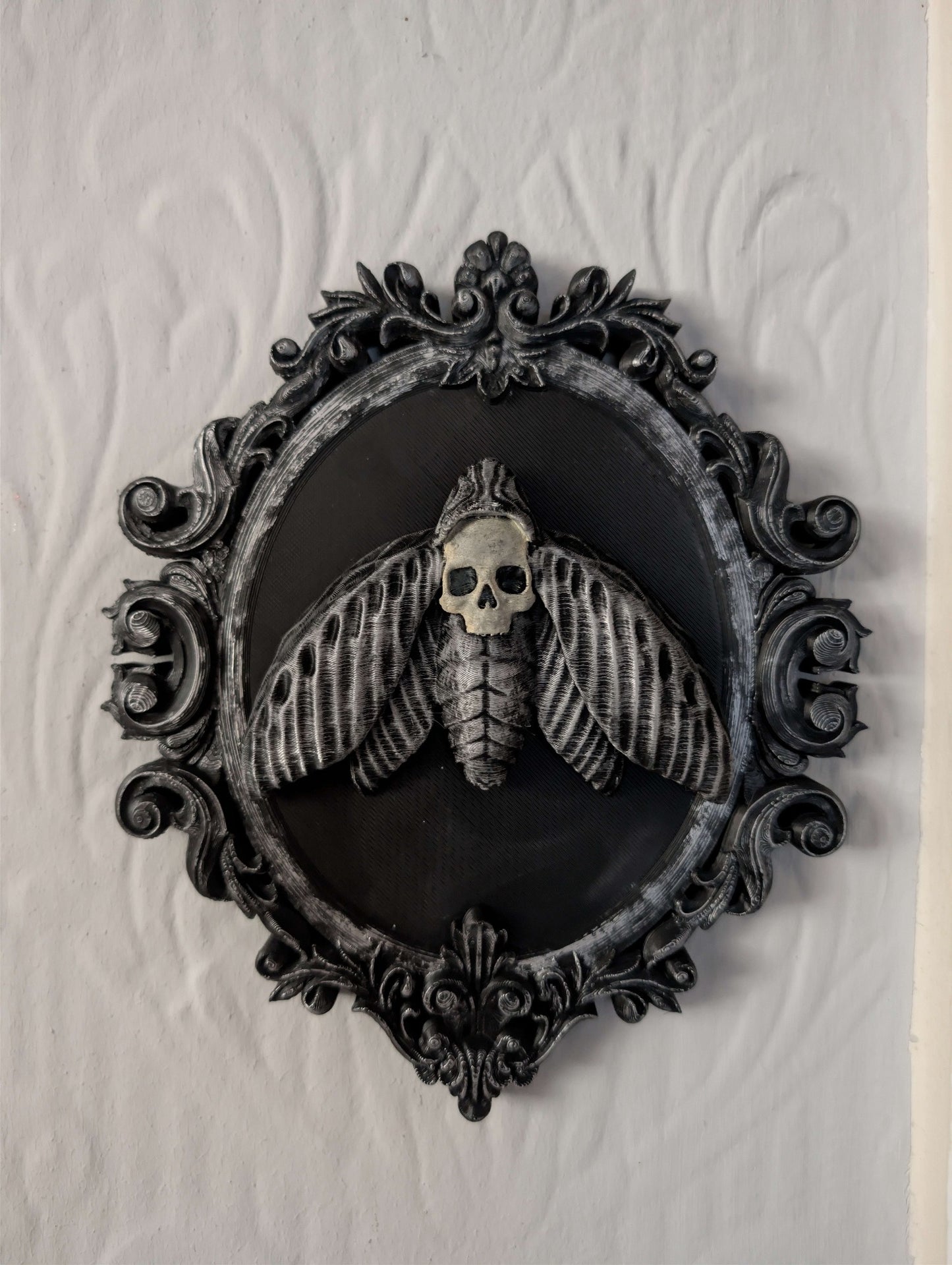 Gothic Death Moth wall décor - Wall art - Alternative home décor