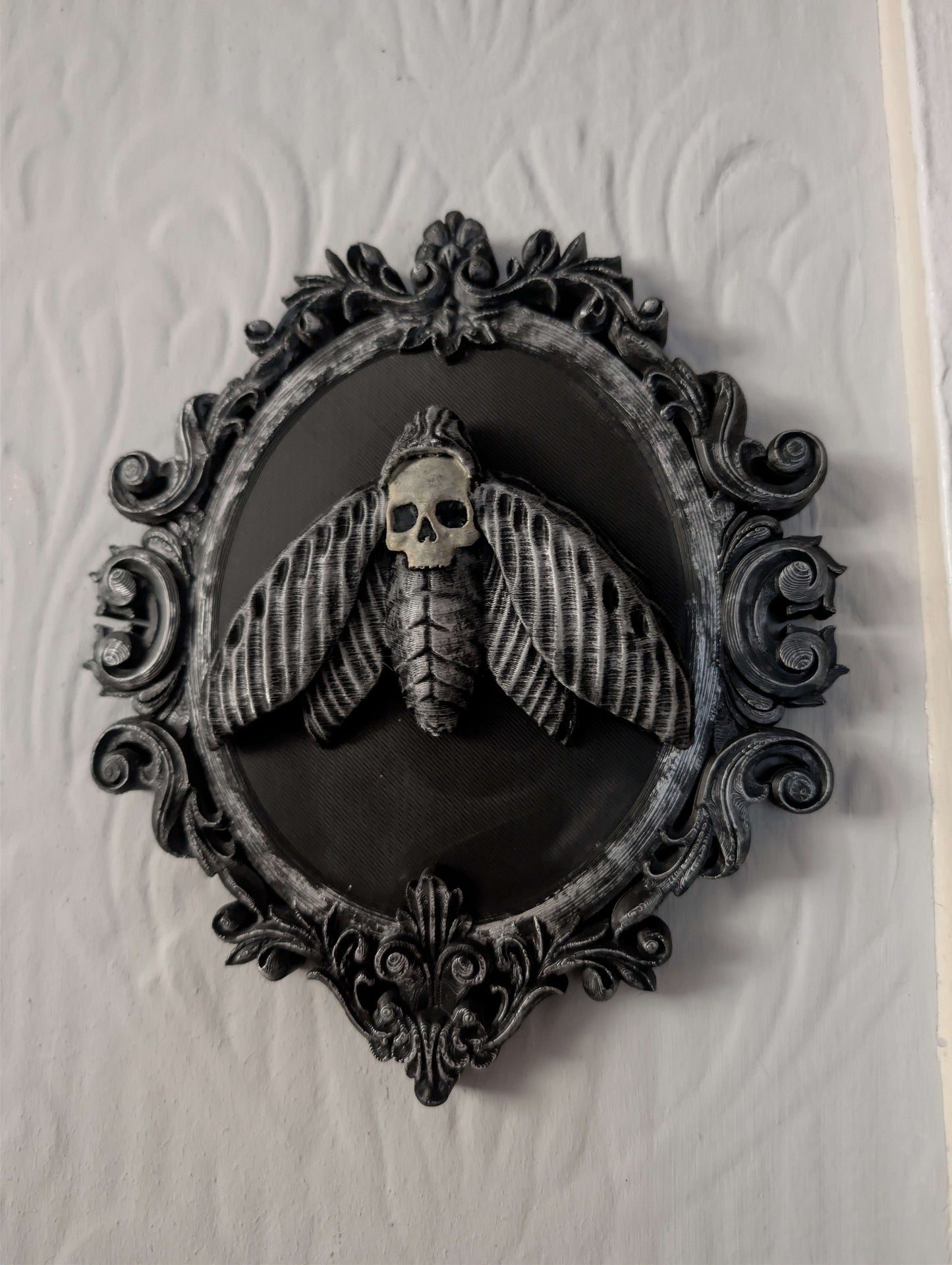 Gothic Death Moth wall décor - Wall art - Alternative home décor